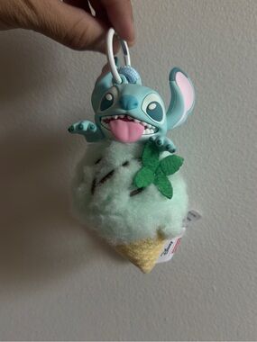MINISO - Disney Stitch Dessert - Blind Box Plush Bag Charm - Mint Ice Cream NWOT
